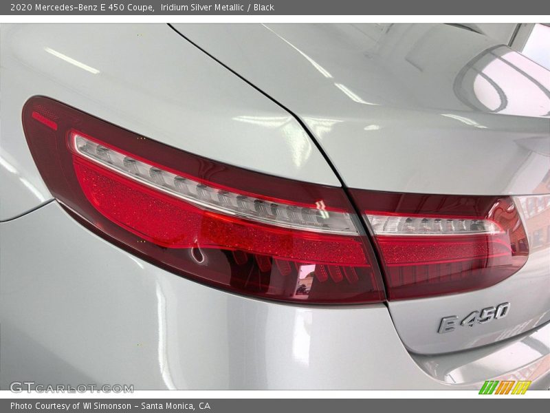 Iridium Silver Metallic / Black 2020 Mercedes-Benz E 450 Coupe