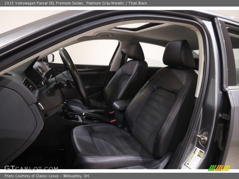  2015 Passat SEL Premium Sedan Titan Black Interior