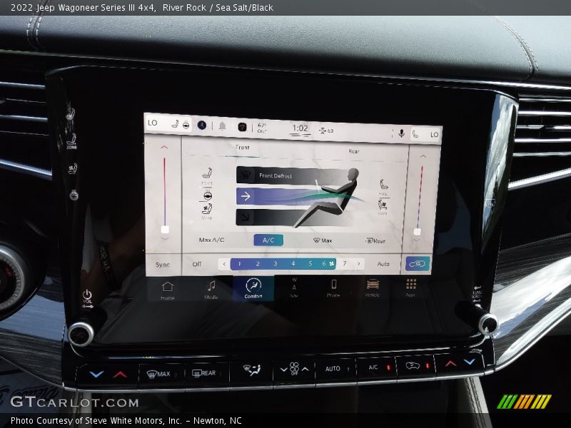 River Rock / Sea Salt/Black 2022 Jeep Wagoneer Series III 4x4