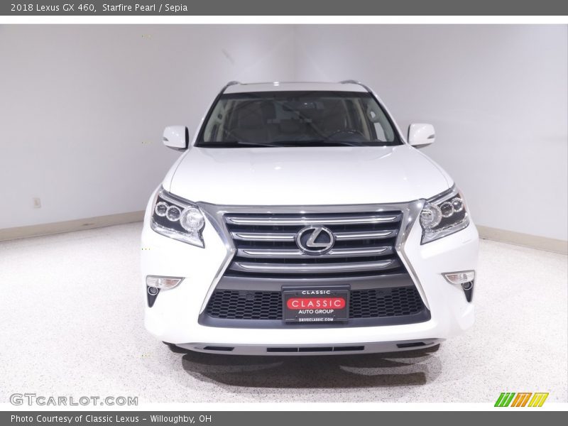 Starfire Pearl / Sepia 2018 Lexus GX 460