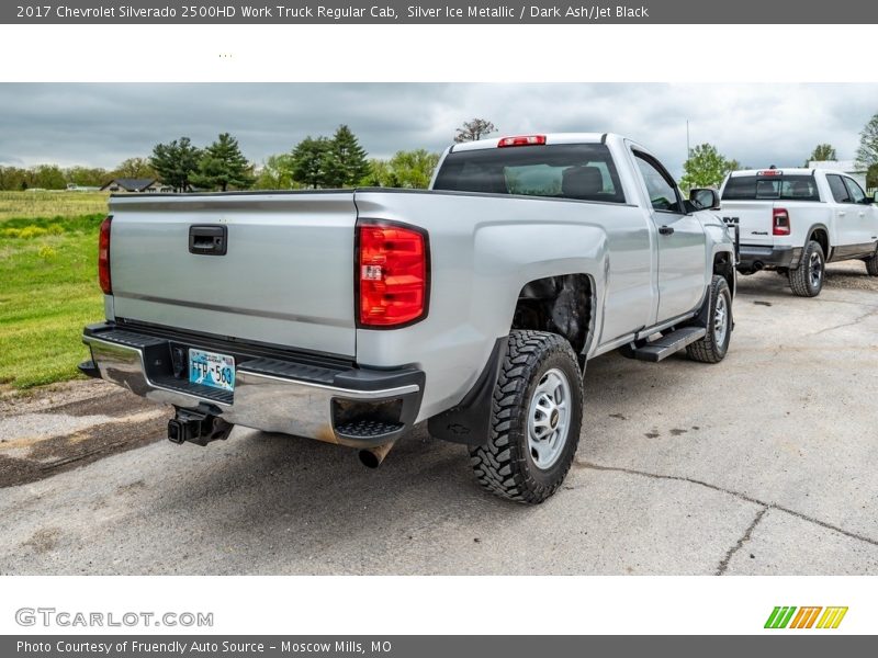 Silver Ice Metallic / Dark Ash/Jet Black 2017 Chevrolet Silverado 2500HD Work Truck Regular Cab