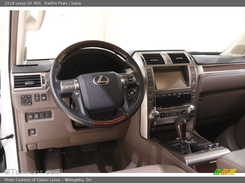 Starfire Pearl / Sepia 2018 Lexus GX 460