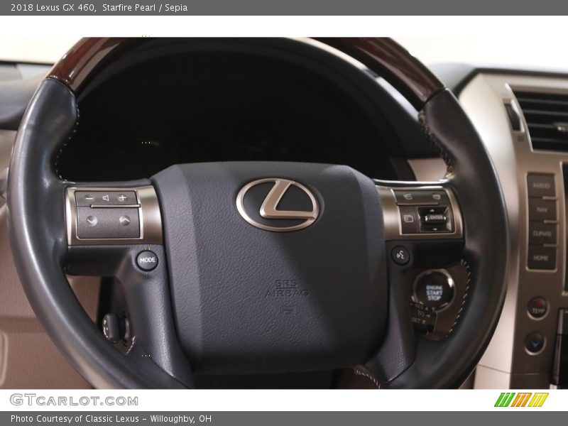 Starfire Pearl / Sepia 2018 Lexus GX 460