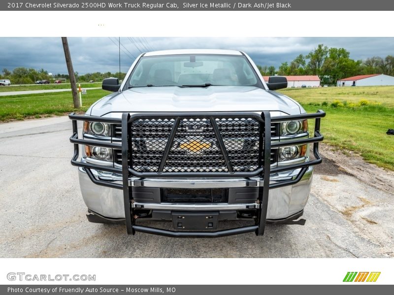 Silver Ice Metallic / Dark Ash/Jet Black 2017 Chevrolet Silverado 2500HD Work Truck Regular Cab