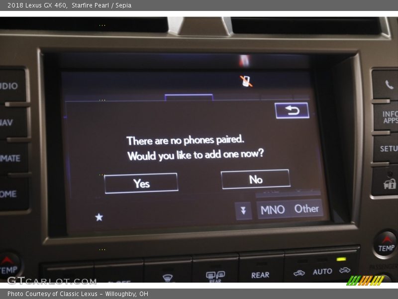 Starfire Pearl / Sepia 2018 Lexus GX 460