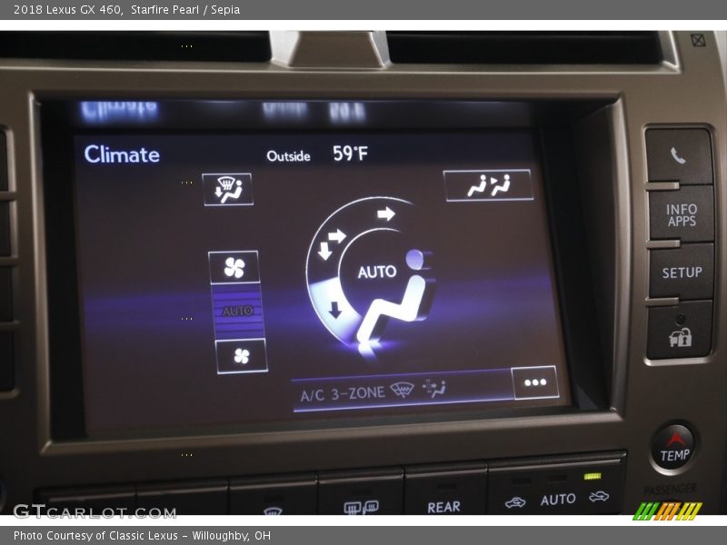 Starfire Pearl / Sepia 2018 Lexus GX 460
