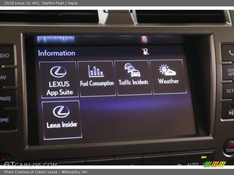 Starfire Pearl / Sepia 2018 Lexus GX 460