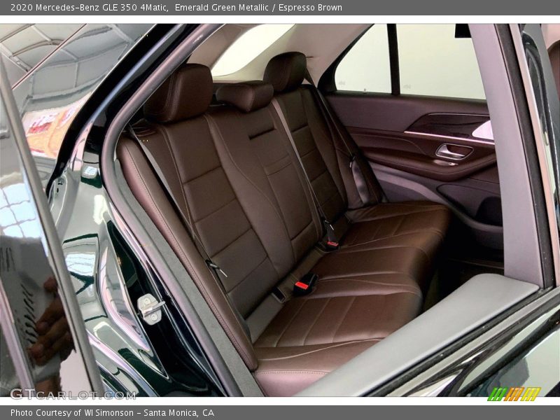 Rear Seat of 2020 GLE 350 4Matic