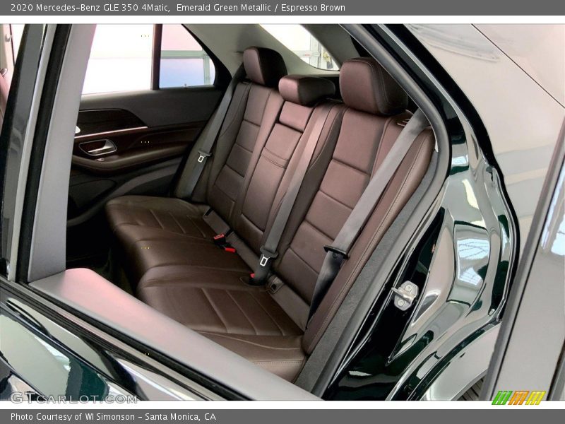 Rear Seat of 2020 GLE 350 4Matic