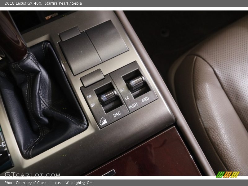 Starfire Pearl / Sepia 2018 Lexus GX 460