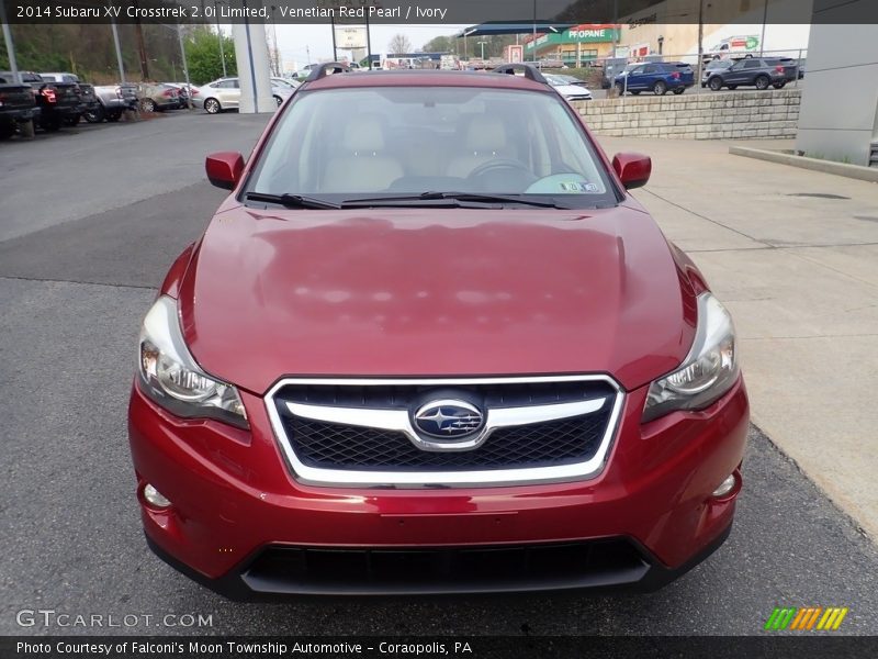 Venetian Red Pearl / Ivory 2014 Subaru XV Crosstrek 2.0i Limited