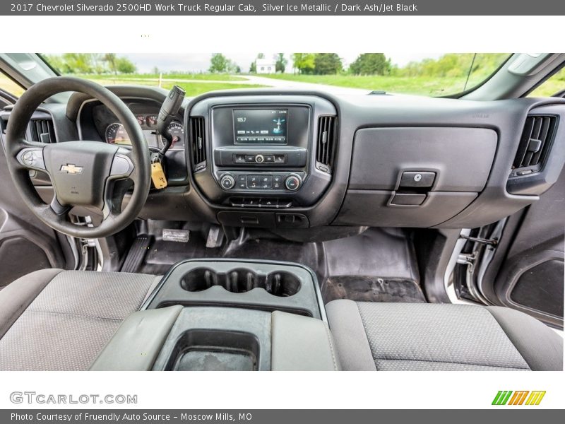 Dashboard of 2017 Silverado 2500HD Work Truck Regular Cab