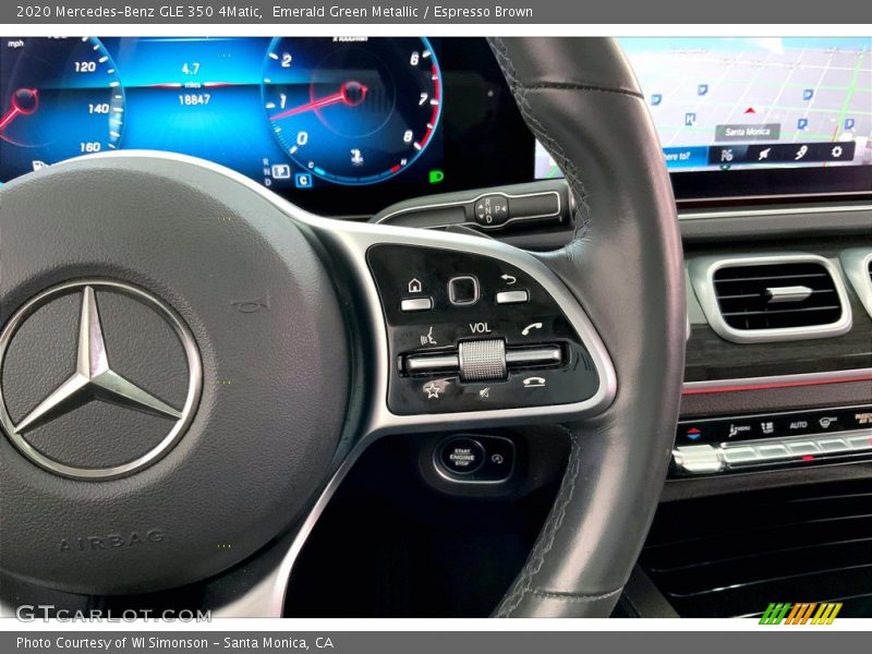  2020 GLE 350 4Matic Steering Wheel