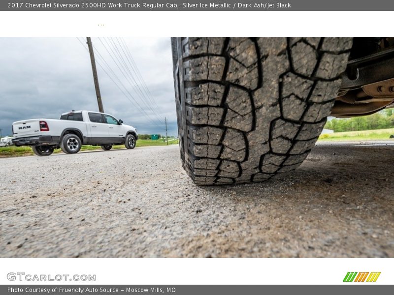 Silver Ice Metallic / Dark Ash/Jet Black 2017 Chevrolet Silverado 2500HD Work Truck Regular Cab