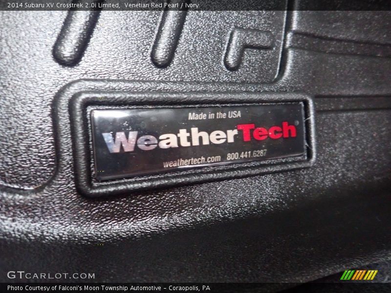 Venetian Red Pearl / Ivory 2014 Subaru XV Crosstrek 2.0i Limited
