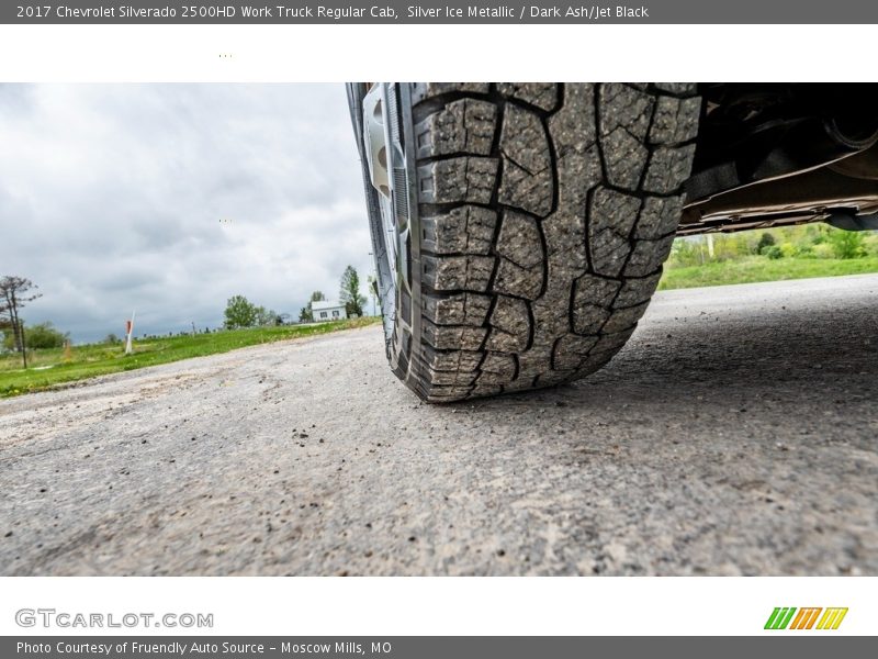 Silver Ice Metallic / Dark Ash/Jet Black 2017 Chevrolet Silverado 2500HD Work Truck Regular Cab