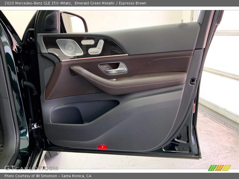 Emerald Green Metallic / Espresso Brown 2020 Mercedes-Benz GLE 350 4Matic