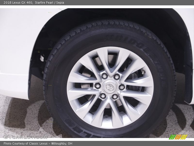 Starfire Pearl / Sepia 2018 Lexus GX 460