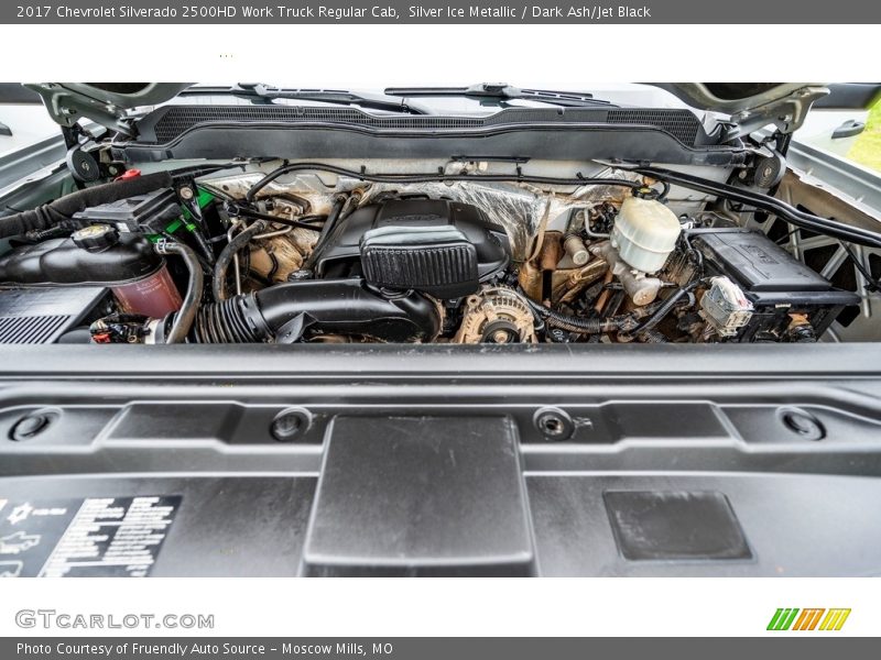 Silver Ice Metallic / Dark Ash/Jet Black 2017 Chevrolet Silverado 2500HD Work Truck Regular Cab