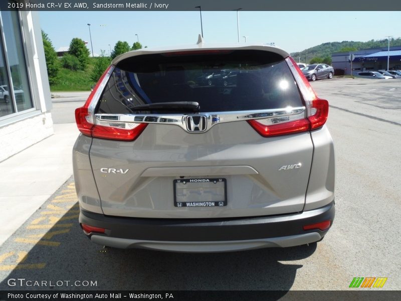 Sandstorm Metallic / Ivory 2019 Honda CR-V EX AWD