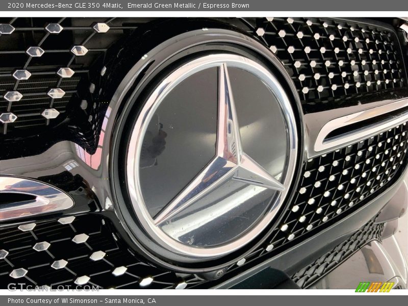 Emerald Green Metallic / Espresso Brown 2020 Mercedes-Benz GLE 350 4Matic