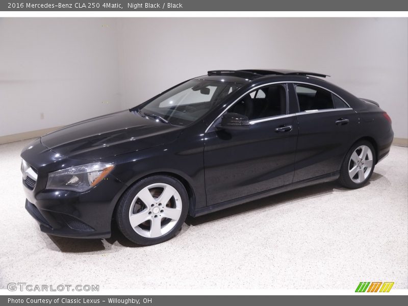 Night Black / Black 2016 Mercedes-Benz CLA 250 4Matic