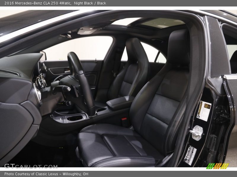 Night Black / Black 2016 Mercedes-Benz CLA 250 4Matic