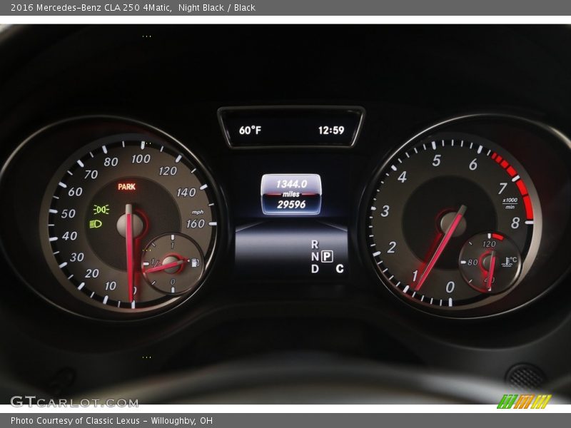 Night Black / Black 2016 Mercedes-Benz CLA 250 4Matic