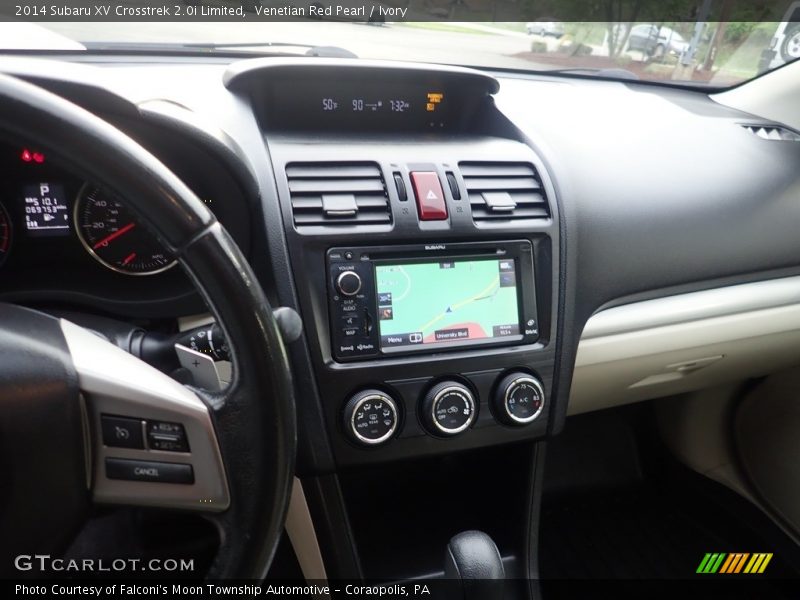 Venetian Red Pearl / Ivory 2014 Subaru XV Crosstrek 2.0i Limited