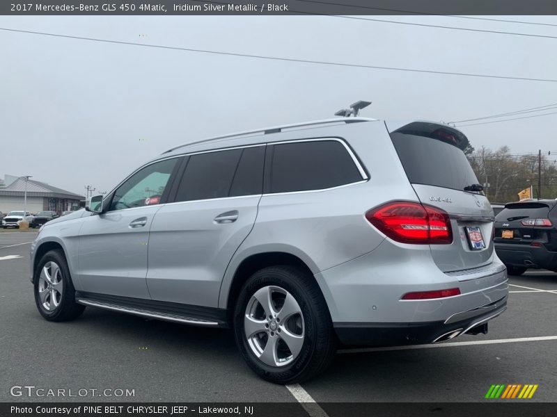 Iridium Silver Metallic / Black 2017 Mercedes-Benz GLS 450 4Matic