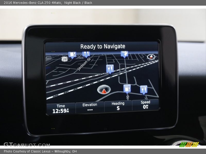 Night Black / Black 2016 Mercedes-Benz CLA 250 4Matic