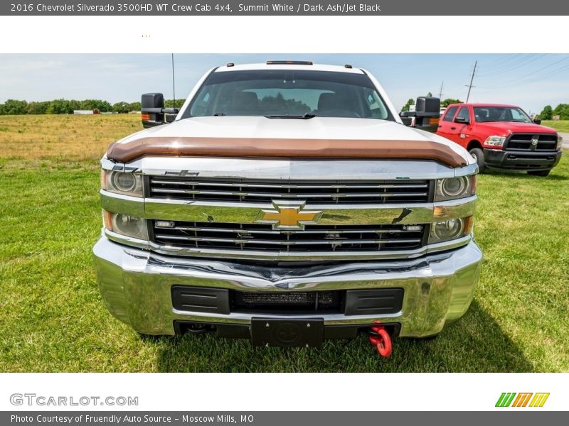 Summit White / Dark Ash/Jet Black 2016 Chevrolet Silverado 3500HD WT Crew Cab 4x4