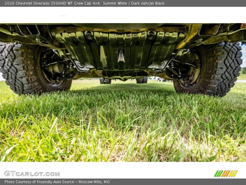 Undercarriage of 2016 Silverado 3500HD WT Crew Cab 4x4