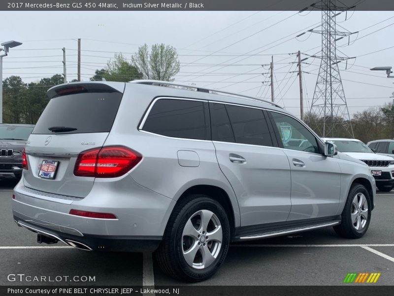 Iridium Silver Metallic / Black 2017 Mercedes-Benz GLS 450 4Matic