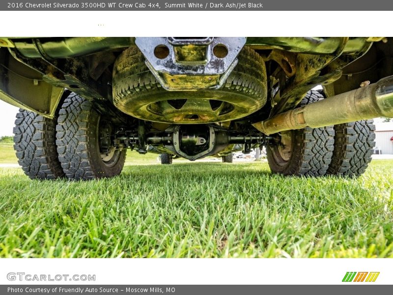 Undercarriage of 2016 Silverado 3500HD WT Crew Cab 4x4