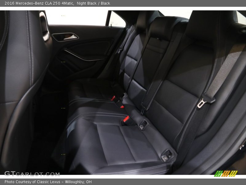Night Black / Black 2016 Mercedes-Benz CLA 250 4Matic