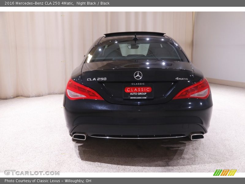 Night Black / Black 2016 Mercedes-Benz CLA 250 4Matic
