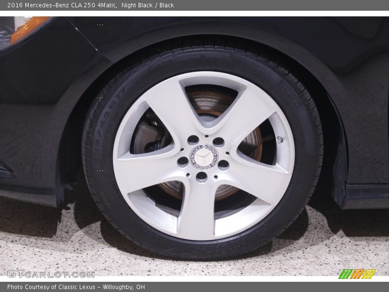 Night Black / Black 2016 Mercedes-Benz CLA 250 4Matic