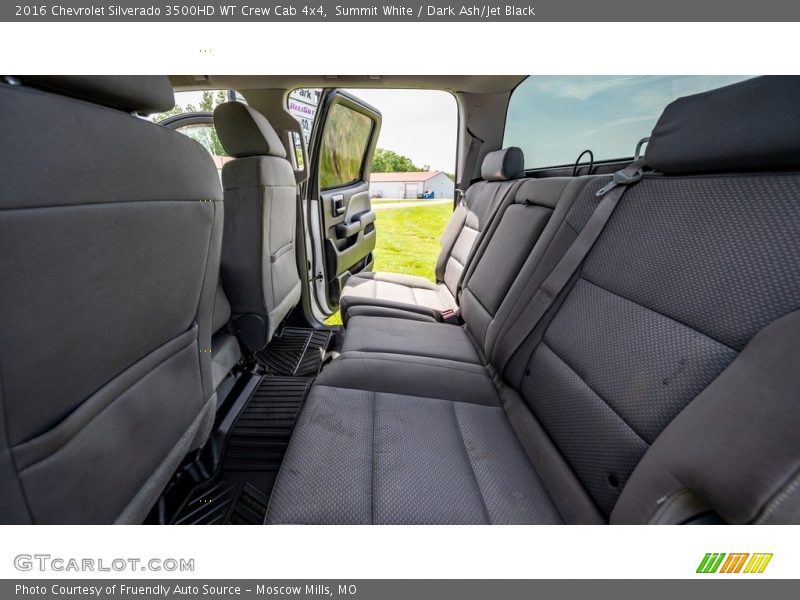 Summit White / Dark Ash/Jet Black 2016 Chevrolet Silverado 3500HD WT Crew Cab 4x4