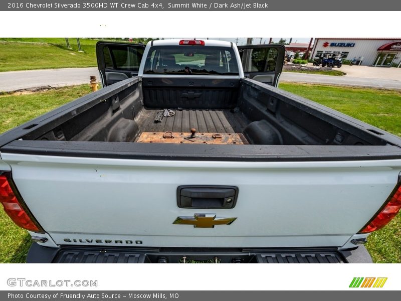 Summit White / Dark Ash/Jet Black 2016 Chevrolet Silverado 3500HD WT Crew Cab 4x4