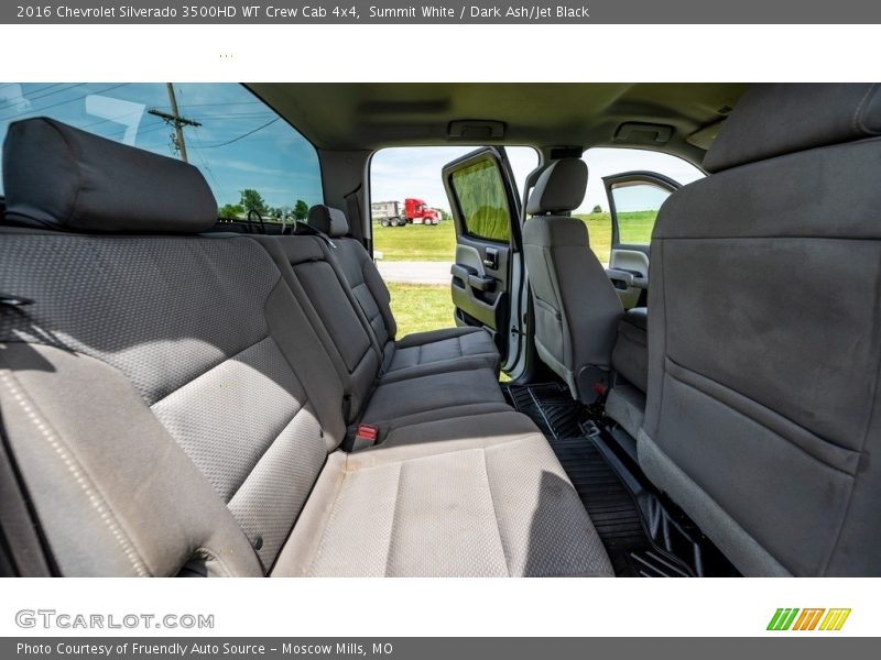 Summit White / Dark Ash/Jet Black 2016 Chevrolet Silverado 3500HD WT Crew Cab 4x4