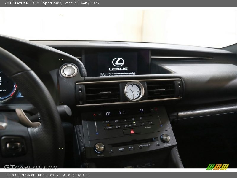 Atomic Silver / Black 2015 Lexus RC 350 F Sport AWD