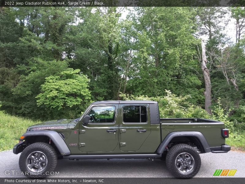 Sarge Green / Black 2022 Jeep Gladiator Rubicon 4x4