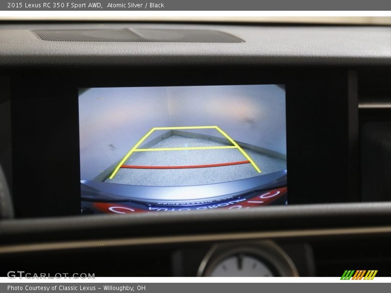 Atomic Silver / Black 2015 Lexus RC 350 F Sport AWD