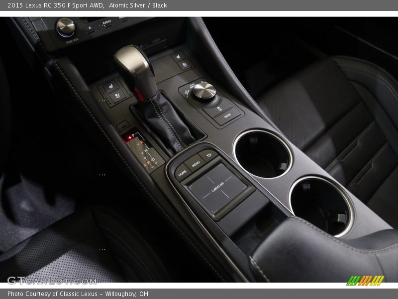Atomic Silver / Black 2015 Lexus RC 350 F Sport AWD