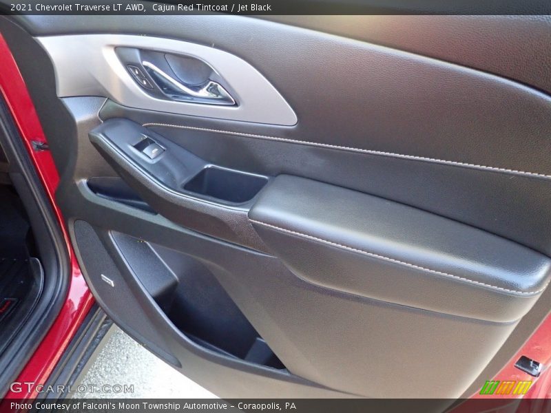 Cajun Red Tintcoat / Jet Black 2021 Chevrolet Traverse LT AWD