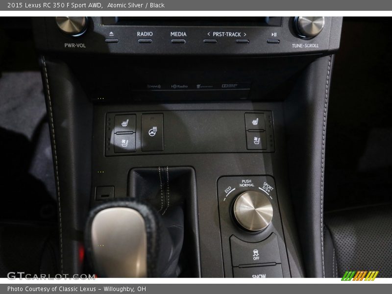 Atomic Silver / Black 2015 Lexus RC 350 F Sport AWD