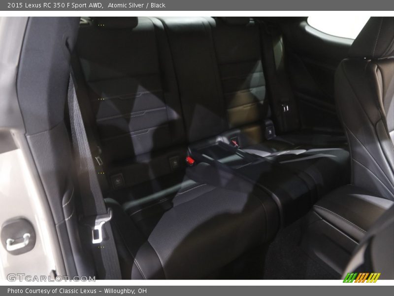 Atomic Silver / Black 2015 Lexus RC 350 F Sport AWD