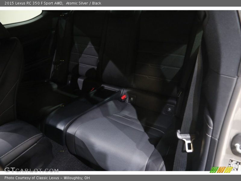 Atomic Silver / Black 2015 Lexus RC 350 F Sport AWD