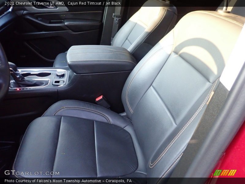 Cajun Red Tintcoat / Jet Black 2021 Chevrolet Traverse LT AWD